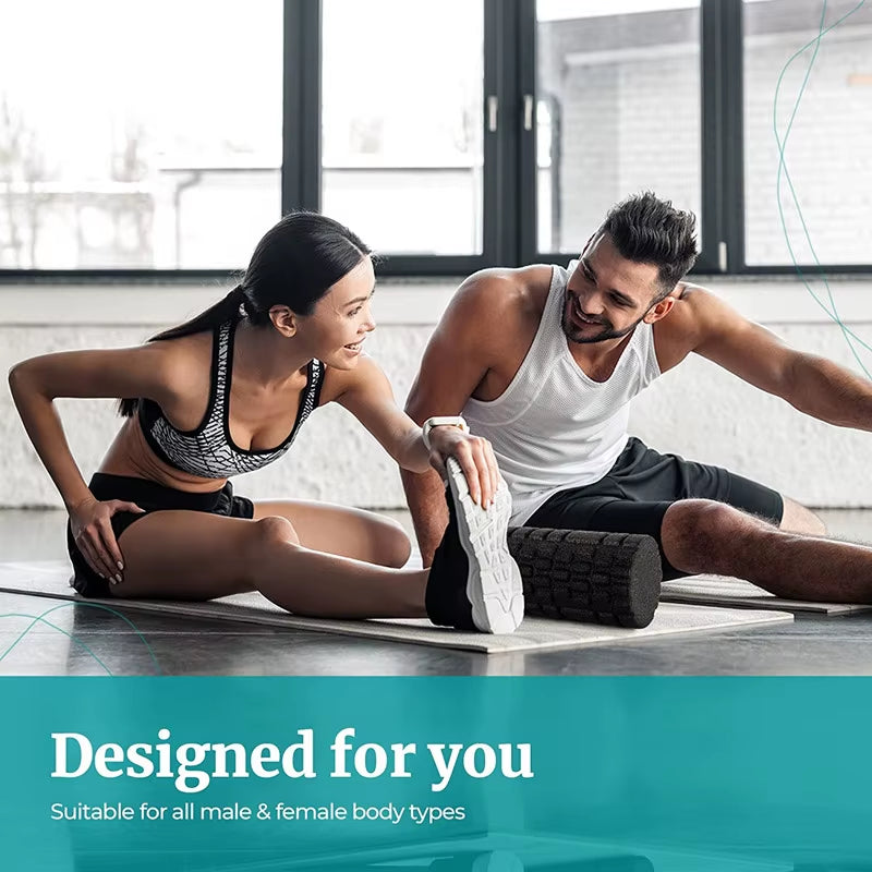 Premium Foam Roller – Deep Tissue Muscle Massage & Recovery – Perfect for Home, Gym & Fitness