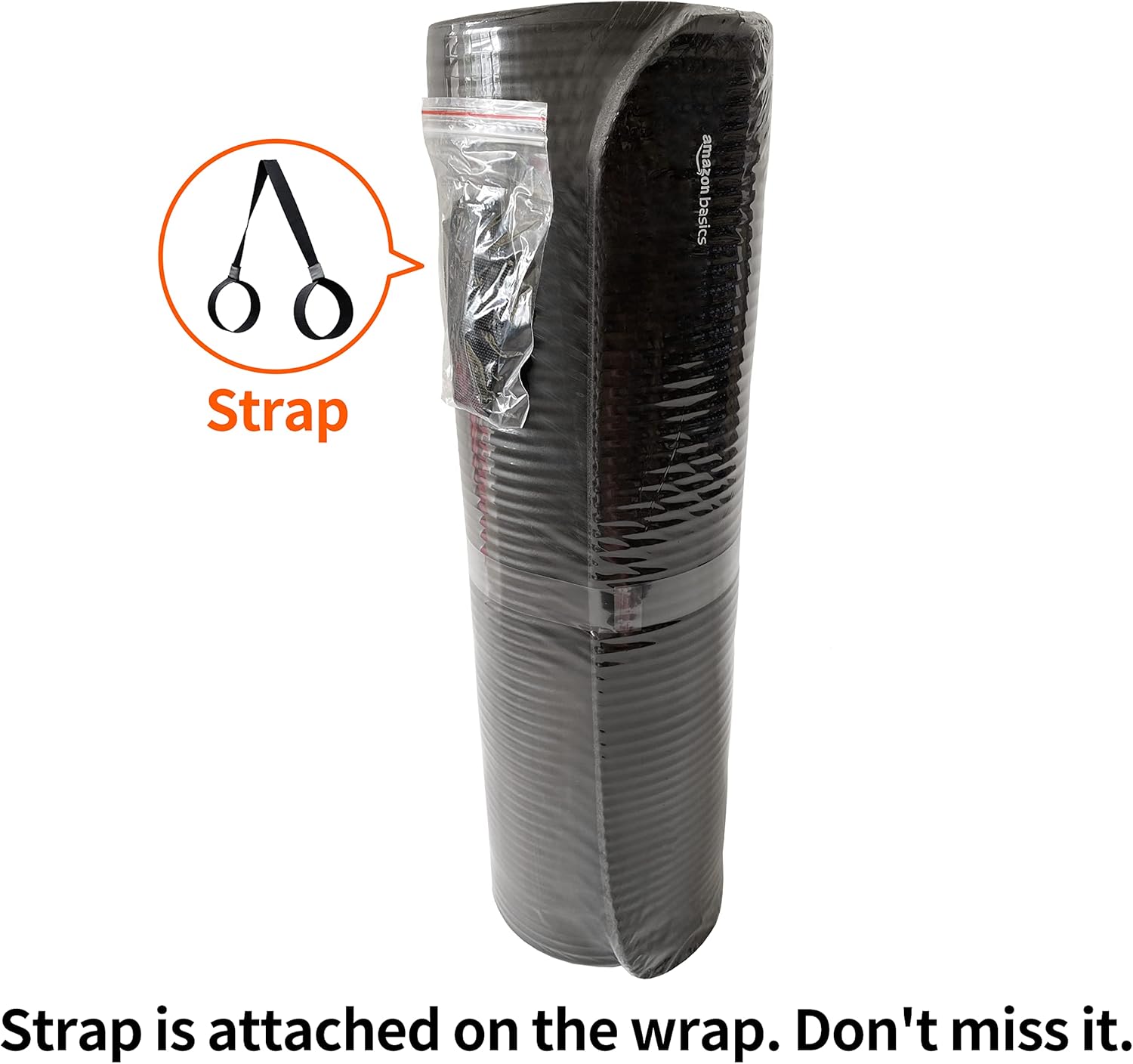 Premium 1/2 Inch Extra Thick Yoga Mat with Carrying Strap - Ultimate Cushioned Support for Fitness & Gym Workouts